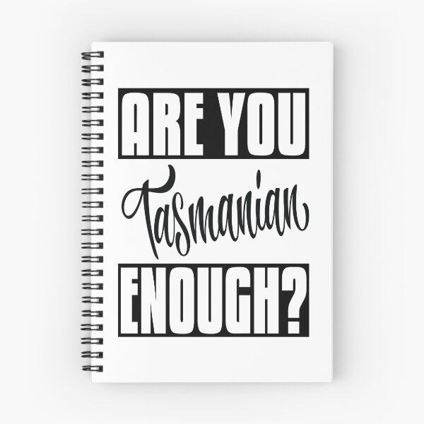 Item preview, Are You Tasmanian Enough? Tasmania Australia Raised Me Tas Tassie Tasmanian designed and sold by ProjectX23.