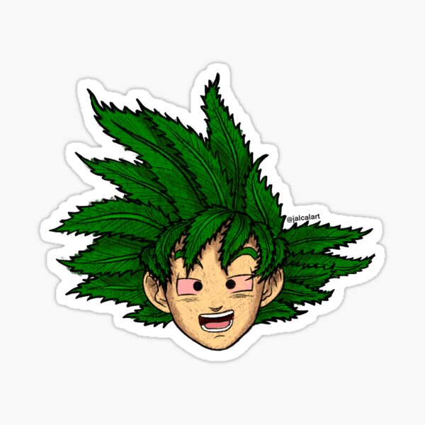 Goku Smoking Weed