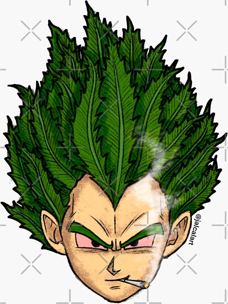 Weedheadz Vegeta by Jalcalart