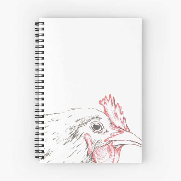 Item preview, Cabeza de pollo designed and sold by KitCatCards.