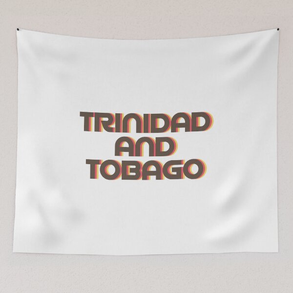 Item preview, Trinidad and Tobago Retro designed and sold by designkitsch.