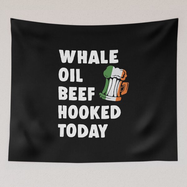 Item preview, St Patricks Day Whale Oil Beef Hooked Say It Fast designed and sold by BallonFlyToSky.