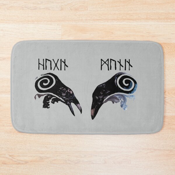 Item preview, Hugin & Munin designed and sold by MandWthings.