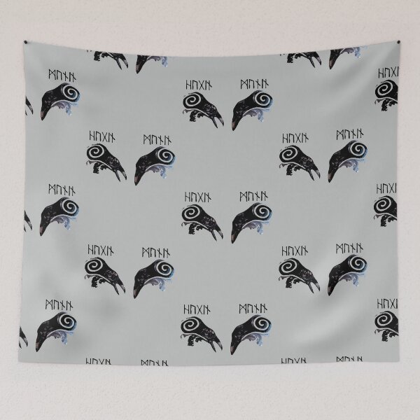 Item preview, Hugin & Munin designed and sold by MandWthings.