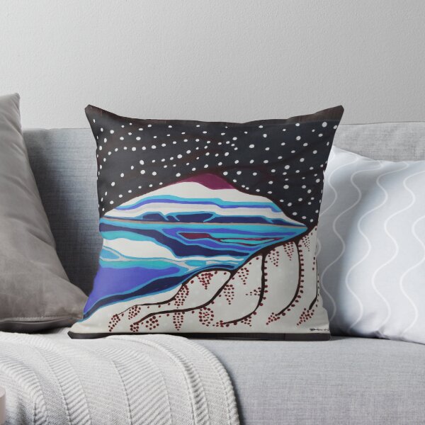 The Sleeping Giant Throw Pillow for Sale by Rochelle Smith