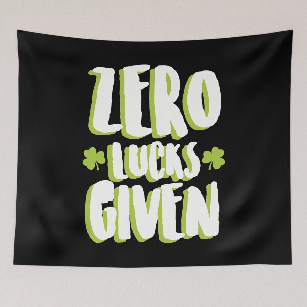Item preview, St Patricks Day Zero Lucks Irish Drinking Party designed and sold by BallonFlyToSky.