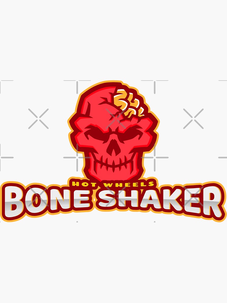 "Bone Shaker Hot Wheels Diecast Design Collection" Sticker by atoyz