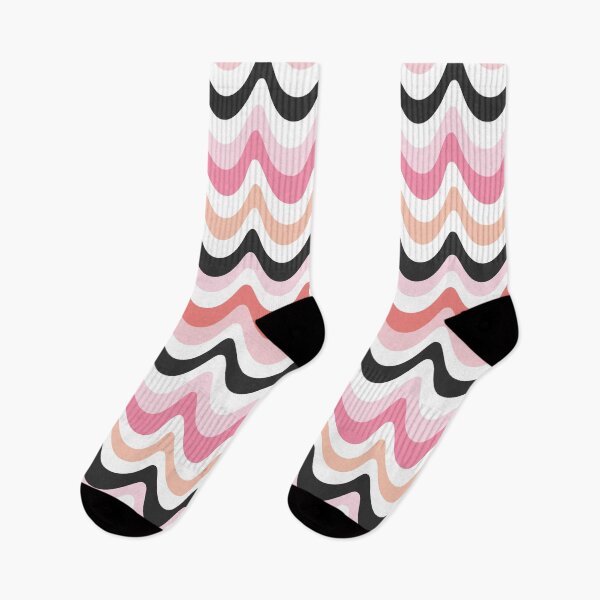 Item preview, Summer Waves - pink and coral designed and sold by Daisy Beatrice.