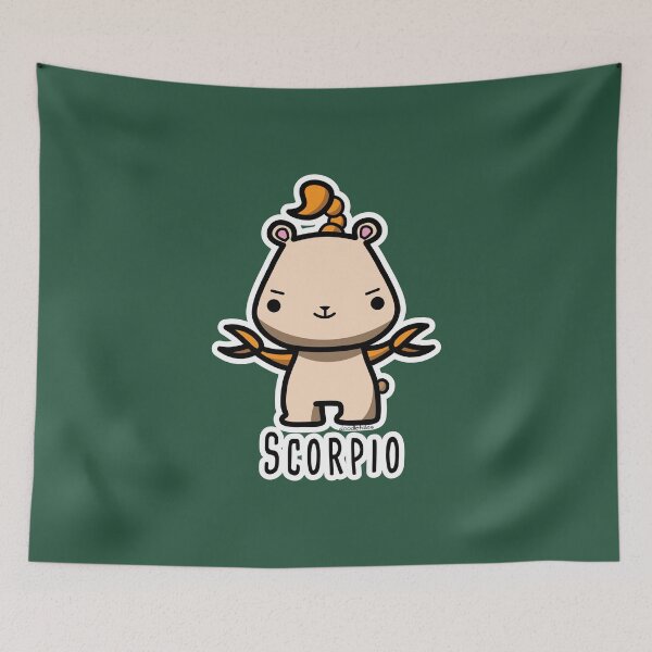 Item preview, Scorpio zodiac teddy bear T-shirt designed and sold by doodletales.