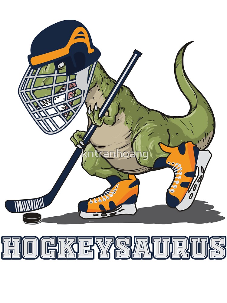 Cool Hockeysaurus T-Shirt - T-Rex Dino Playing Hockey Gift Cool Hockeysaurus T-Shirt - T-Rex Dino Playing Hockey Gift