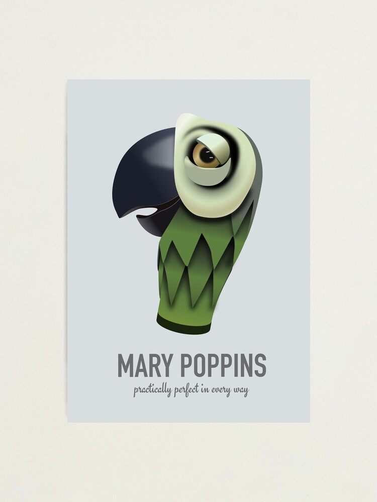 Alternate view of Mary Poppins - Alternative Movie Poster Photographic Print