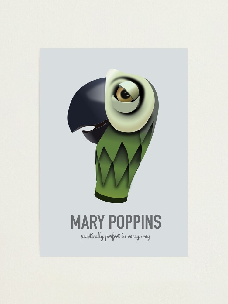 Alternate view of Mary Poppins - Alternative Movie Poster Photographic Print