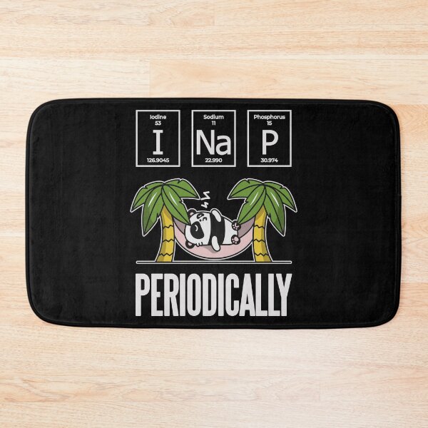 Item preview, Funny Panda Lover Gift - Chemistry Lover Gift - I Nap Periodically - Science Nerd designed and sold by kntranhoang.