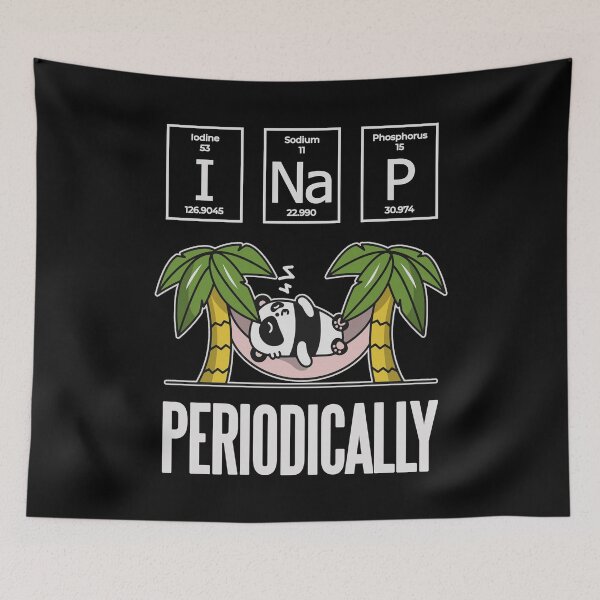 Item preview, Funny Panda Lover Gift - Chemistry Lover Gift - I Nap Periodically - Science Nerd designed and sold by kntranhoang.