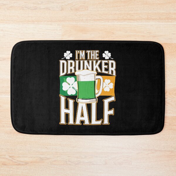 Item preview, The Drunker Half St Patricks Day Funny Patrick designed and sold by BallonFlyToSky.