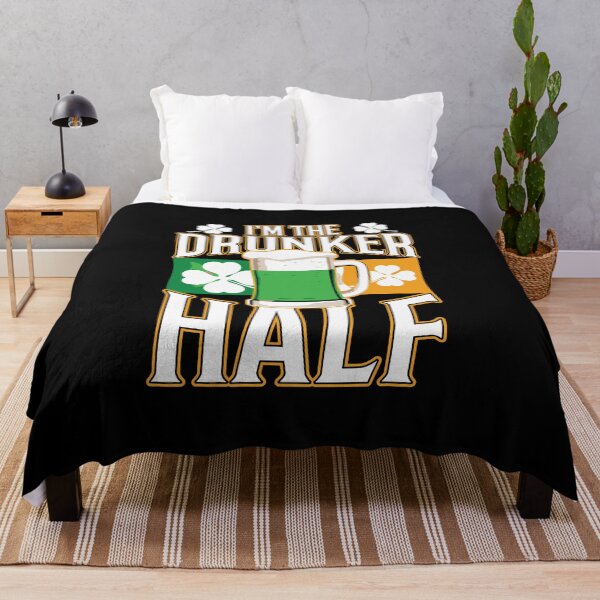 Item preview, The Drunker Half St Patricks Day Funny Patrick designed and sold by BallonFlyToSky.