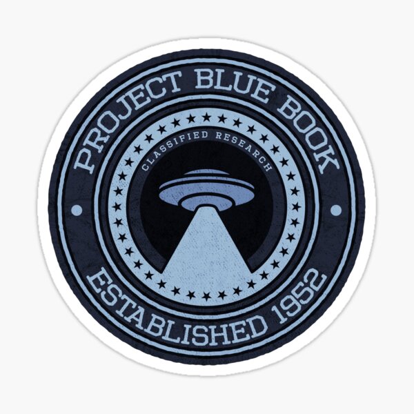PROJECT BLUE BOOK Sticker