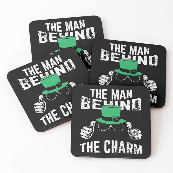 Item preview, Patricks Funny The Man Behind The Charm For St Patricks Pregnancy designed and sold by BallonFlyToSky.