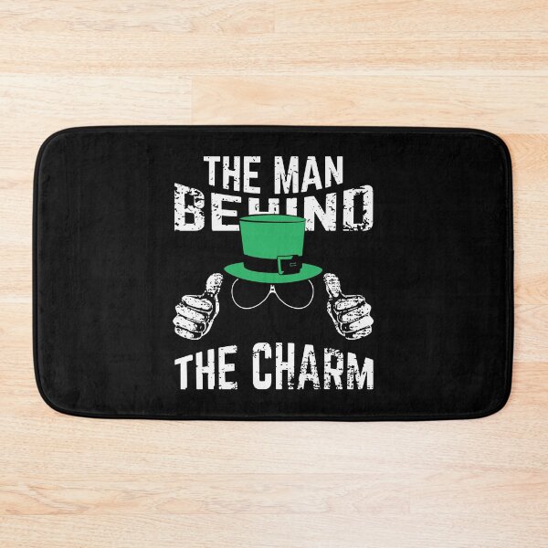 Item preview, Patricks Funny The Man Behind The Charm For St Patricks Pregnancy designed and sold by BallonFlyToSky.