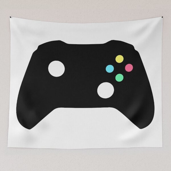 Item preview, Video Game Controller Silhouette  designed and sold by corrochdesigns.