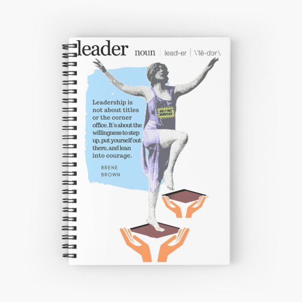 Leader: Version 2  Spiral Notebook