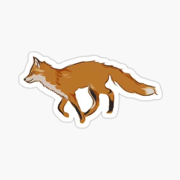 Renard - Minimalist Sticker