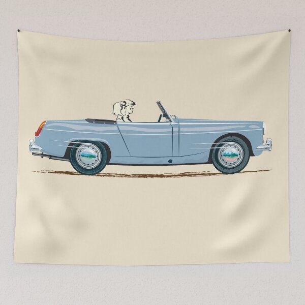 Item preview, Healey Blue Midget (and similar Austin Healey Sprite) designed and sold by Bigs66.