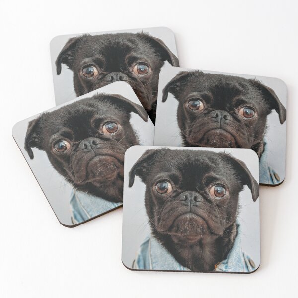 Item preview, Pug in shirt designed and sold by wolfgangrainer.