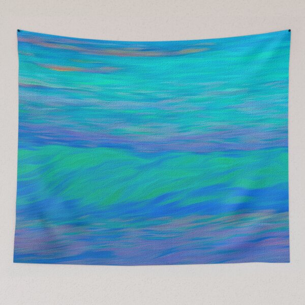 Item preview, Caribbean Blue Sea Art designed and sold by Londonimages.