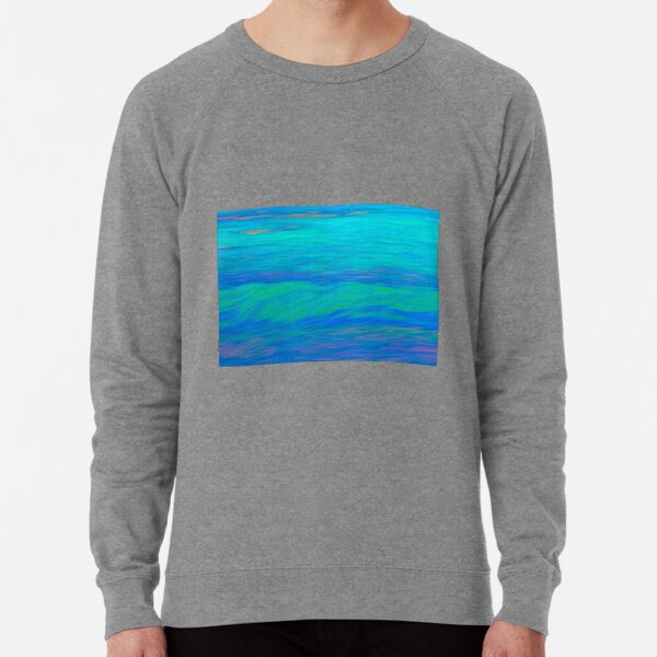 caribbean blue sweatshirt