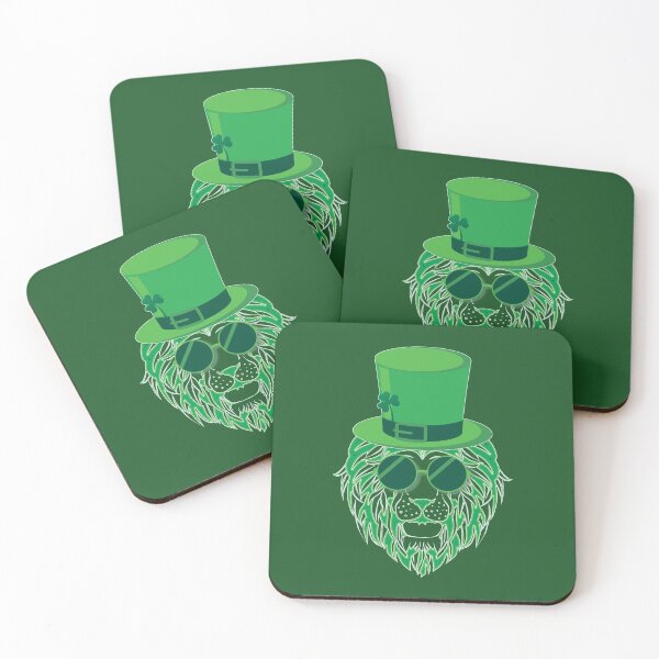 Item preview, St. Patrick's Day Lion In Hat designed and sold by Yernarb.