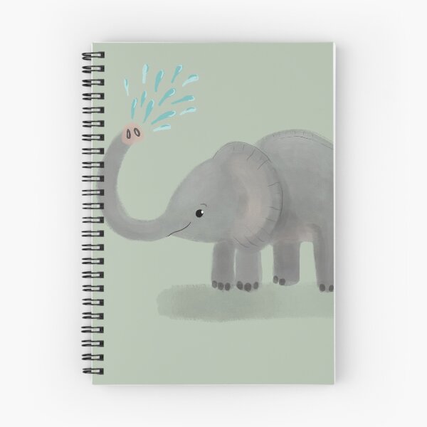 Item preview, Elephant spraying water designed and sold by Matt Corrigan.