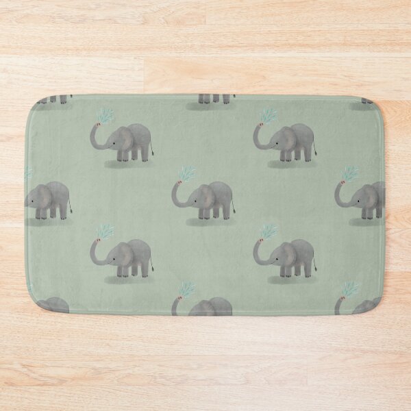Item preview, Elephant spraying water designed and sold by Matt Corrigan.