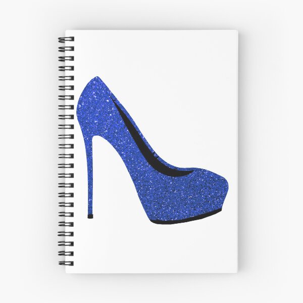 Item preview, Blue Glitter Stiletto designed and sold by Darcy777.