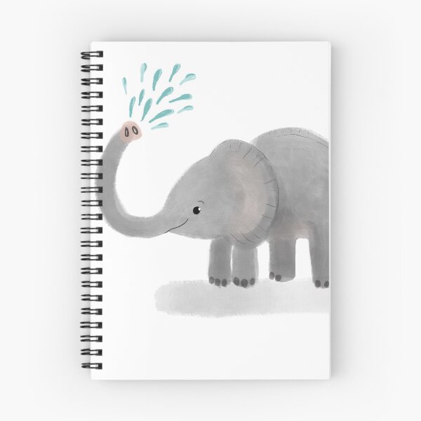 Item preview,  Elephant spraying water designed and sold by Matt Corrigan.