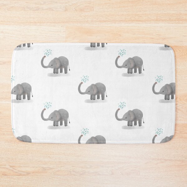 Item preview,  Elephant spraying water designed and sold by Matt Corrigan.