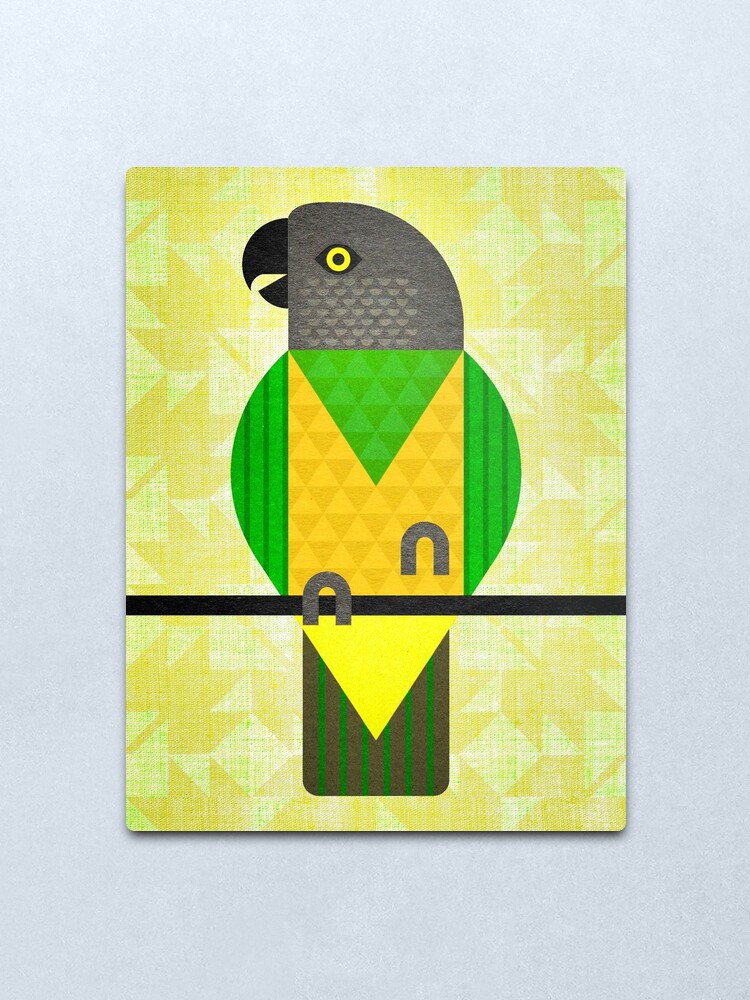 Alternate view of Senegal Parrot Metal Print