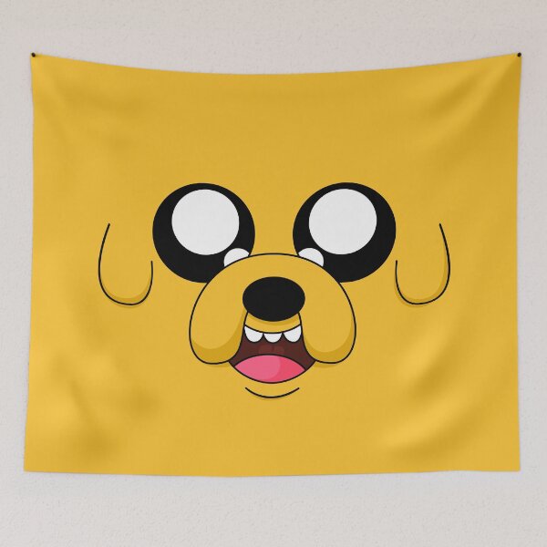 Item preview, Jake Adventure Time | Reusable Facemask | Washable Face Cover | Wall Art designed and sold by Any Color Designs.