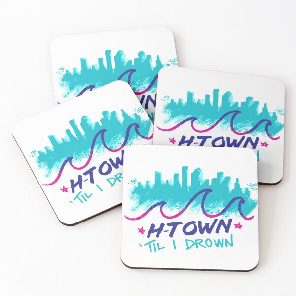 Item preview, H-TOWN 'TIL I DROWN designed and sold by GoPolarisStudio.