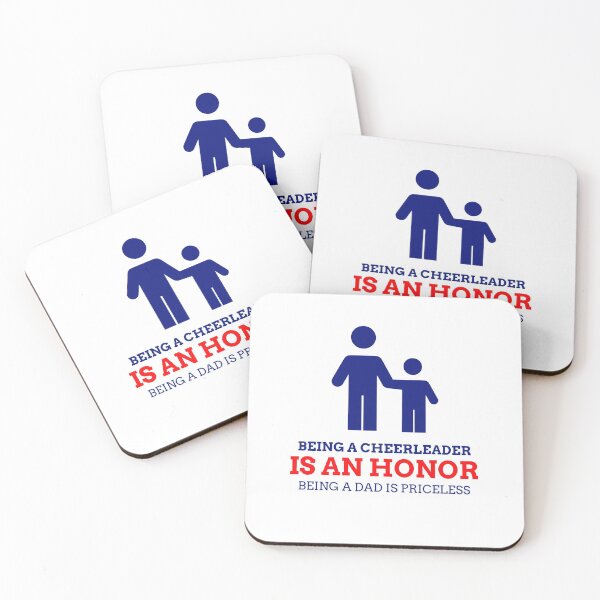 Item preview, Being A Cheerleader Is An Honor, Being A Dad Is Priceless designed and sold by EdifyEra.