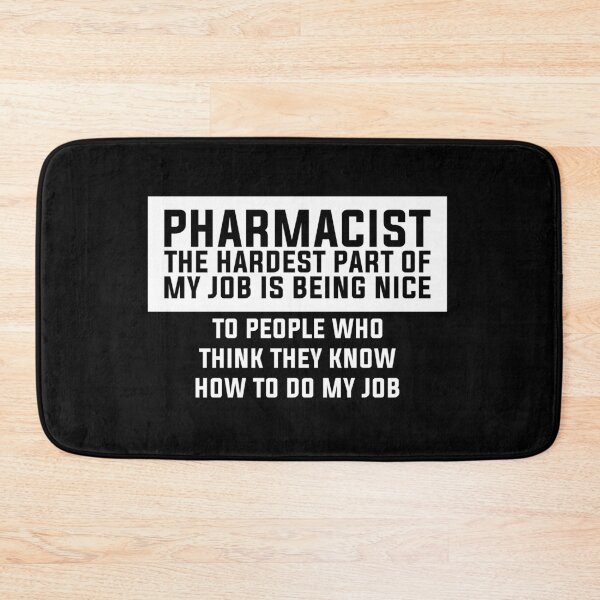 Item preview, Pharmacist People Who Know How To Do - White designed and sold by saechla.