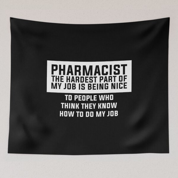 Item preview, Pharmacist People Who Know How To Do - White designed and sold by saechla.