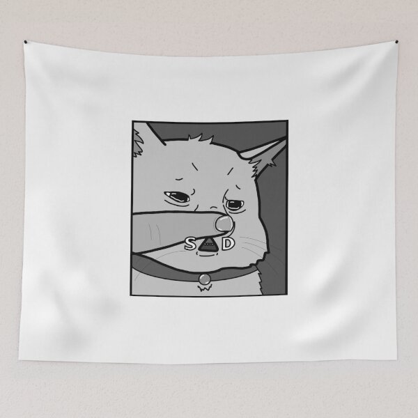 Item preview, The Sad Cat designed and sold by isaacgreengiant.