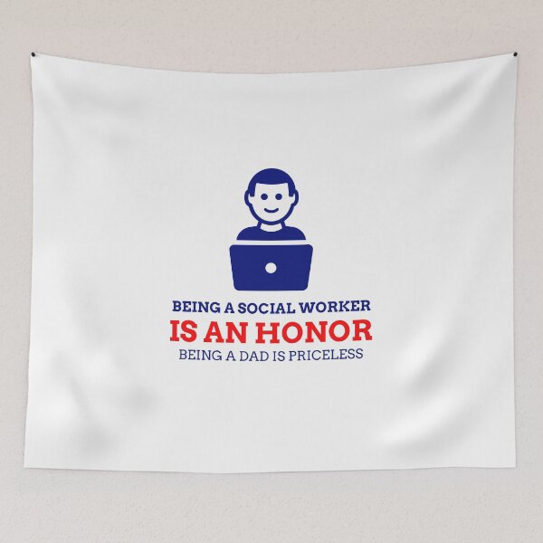 Item preview, Being A Social Worker Is An Honor, Being A Dad Is Priceless designed and sold by EdifyEra.