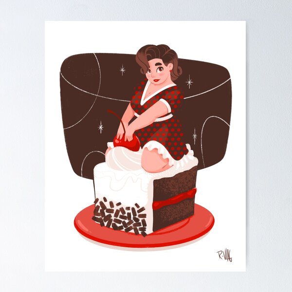 Item preview, Black Forest Cake Cutie designed and sold by Randy van der Vlag.