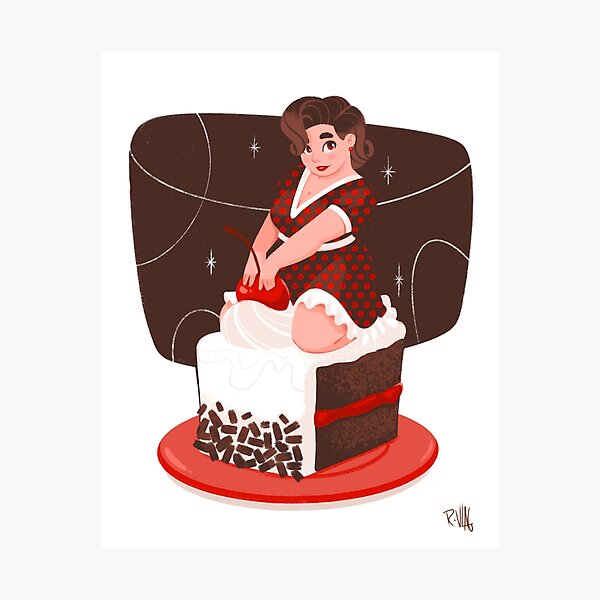 Item preview, Black Forest Cake Cutie designed and sold by Randy van der Vlag.