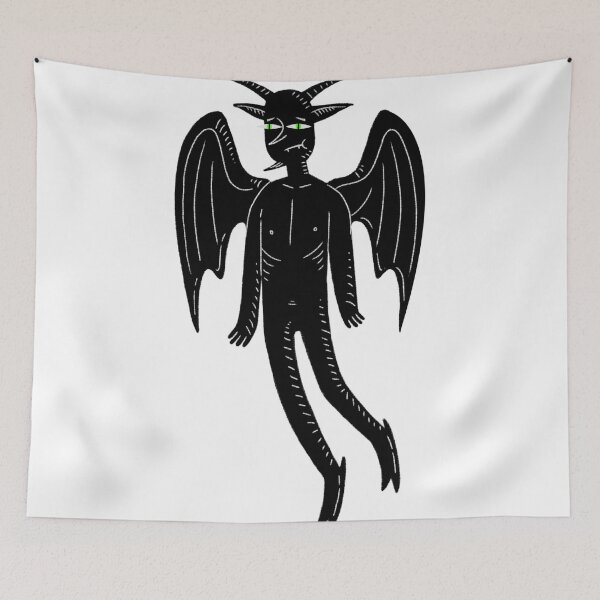 Item preview, cute sad devil tshirt designed and sold by Asyush.