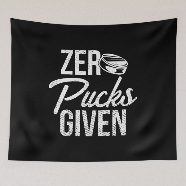 Item preview, Zero Pucks Given Ice Hockey Sport Funny Gift designed and sold by haselshirt.