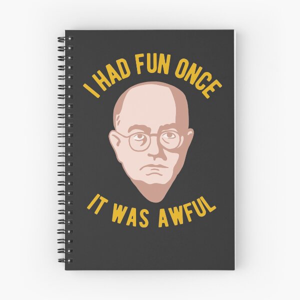 Aperçu de l'œuvre Theodor Adorno Philosophy Meme - Je me suis amusé une fois, c'était horrible créée et vendue par isstgeschichte.
