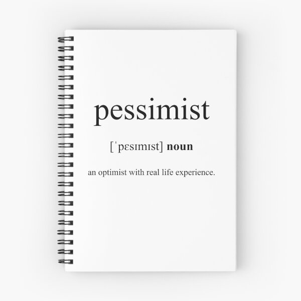 Item preview, Pessimist Definition | Dictionary Collection designed and sold by Designschmiede.